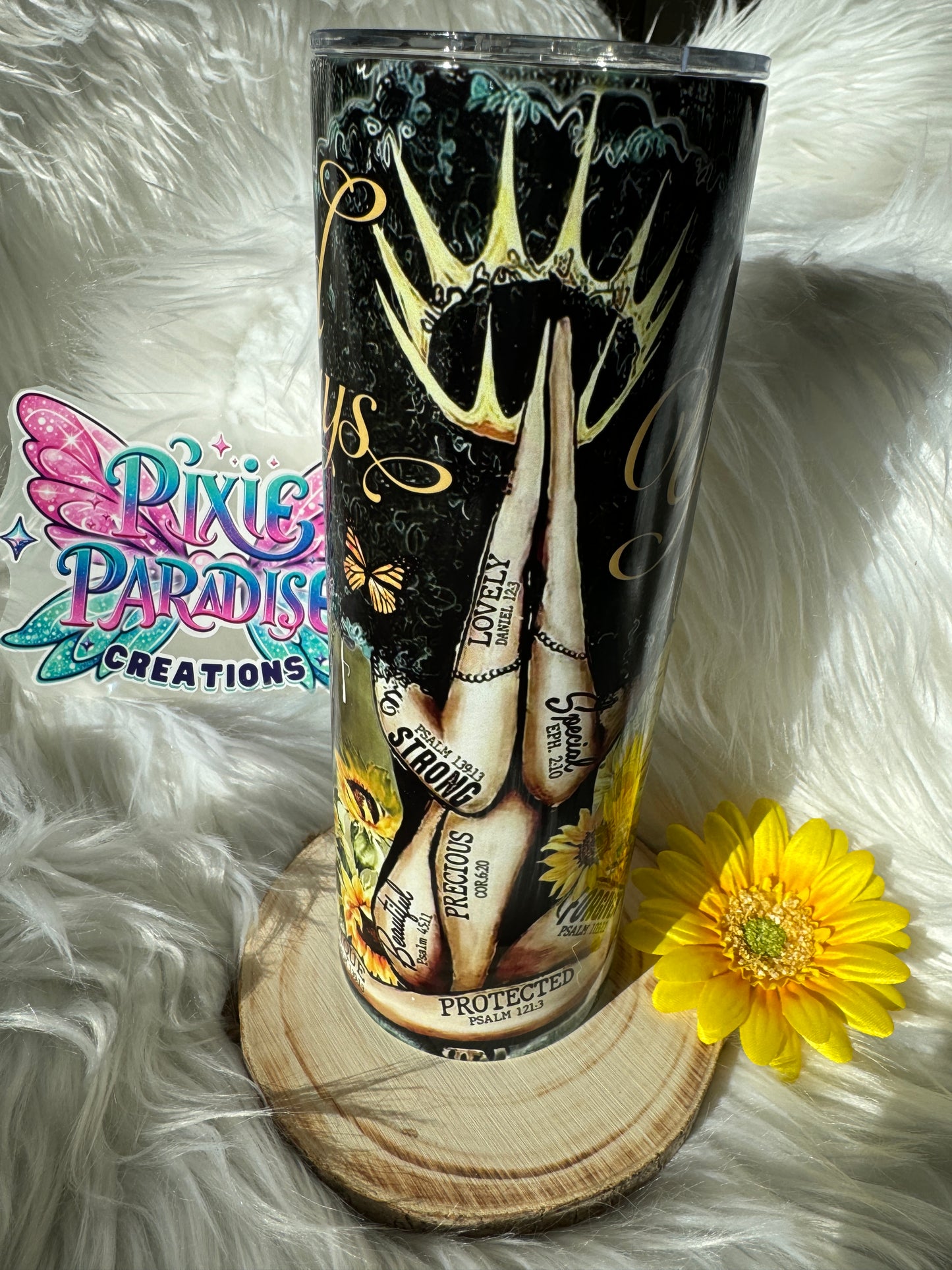 Divine Grace Ebony Essence Insulated Tumbler