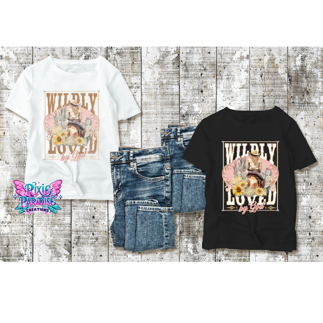 Wildly Loved Cowgirl Tee