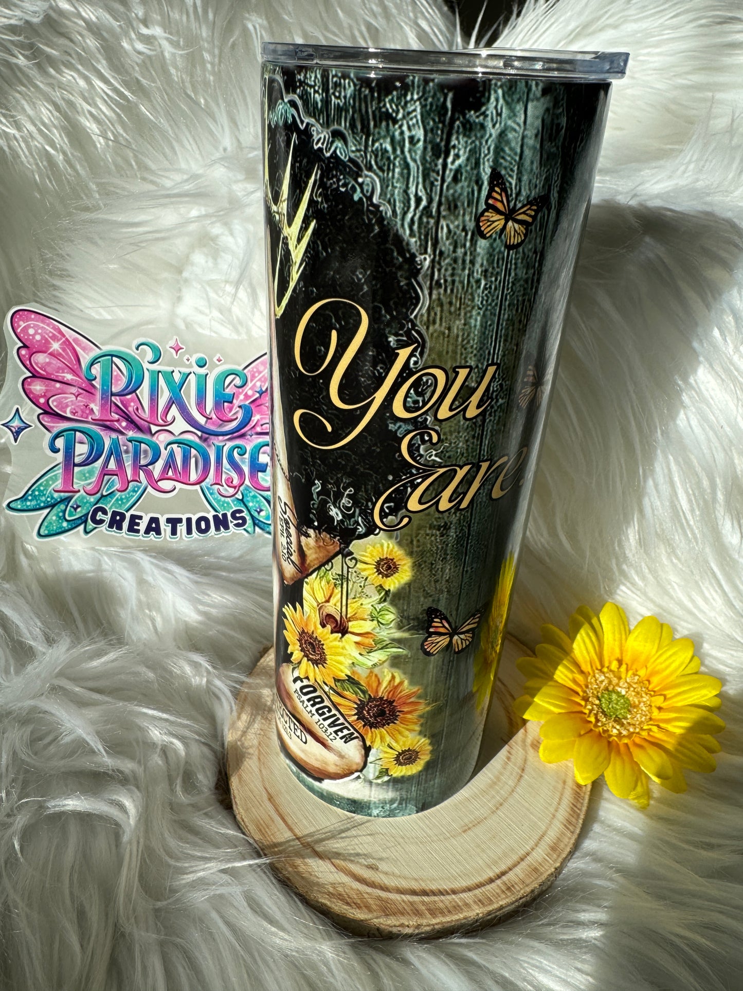 Divine Grace Ebony Essence Insulated Tumbler