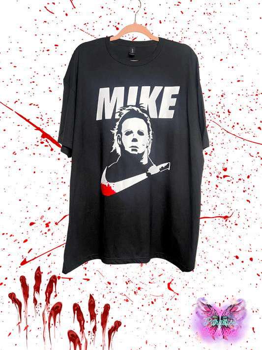 Michael Meyers Bloody Swoosh T-Shirt