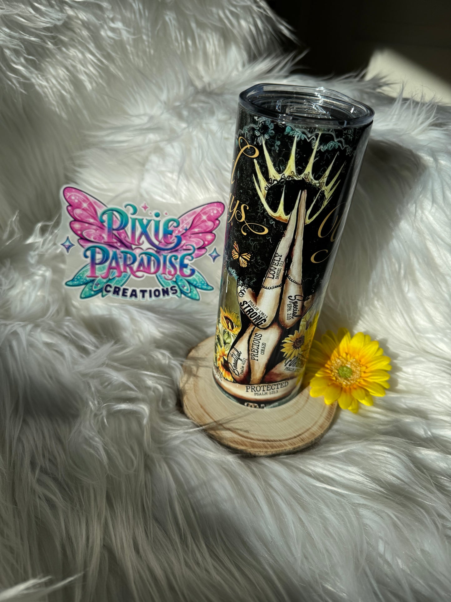 Divine Grace Ebony Essence Insulated Tumbler