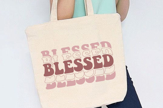 Triple Blessed Canvas Bag