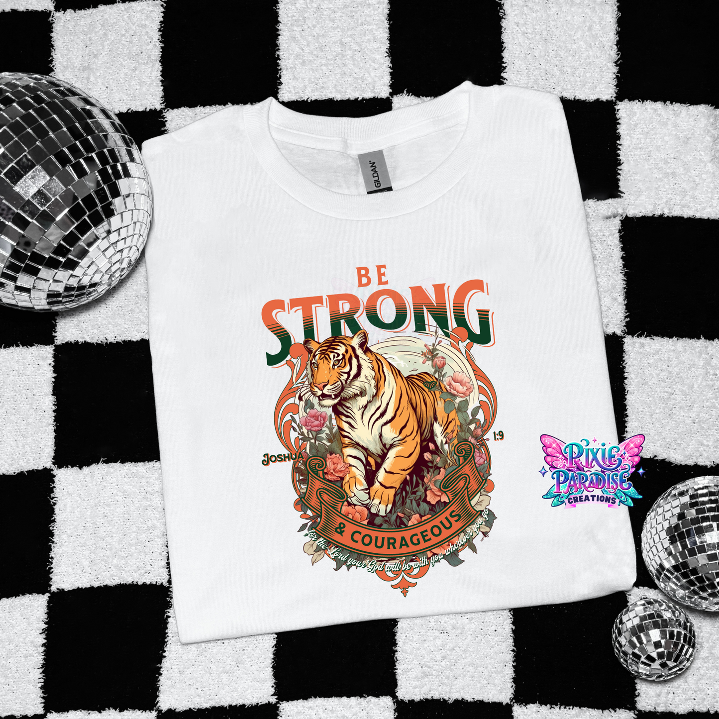 Be Strong & Courageous Tee