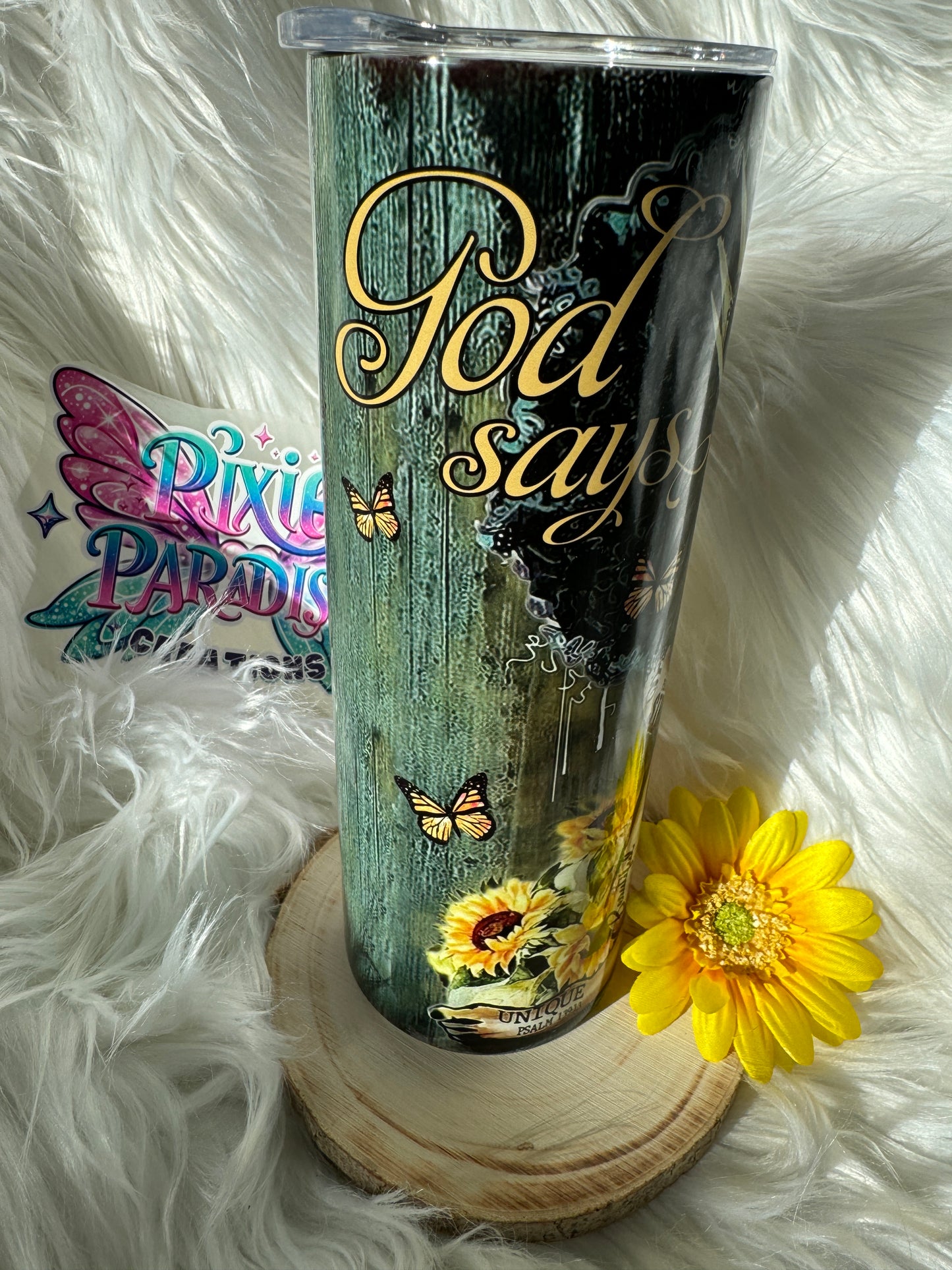 Divine Grace Ebony Essence Insulated Tumbler