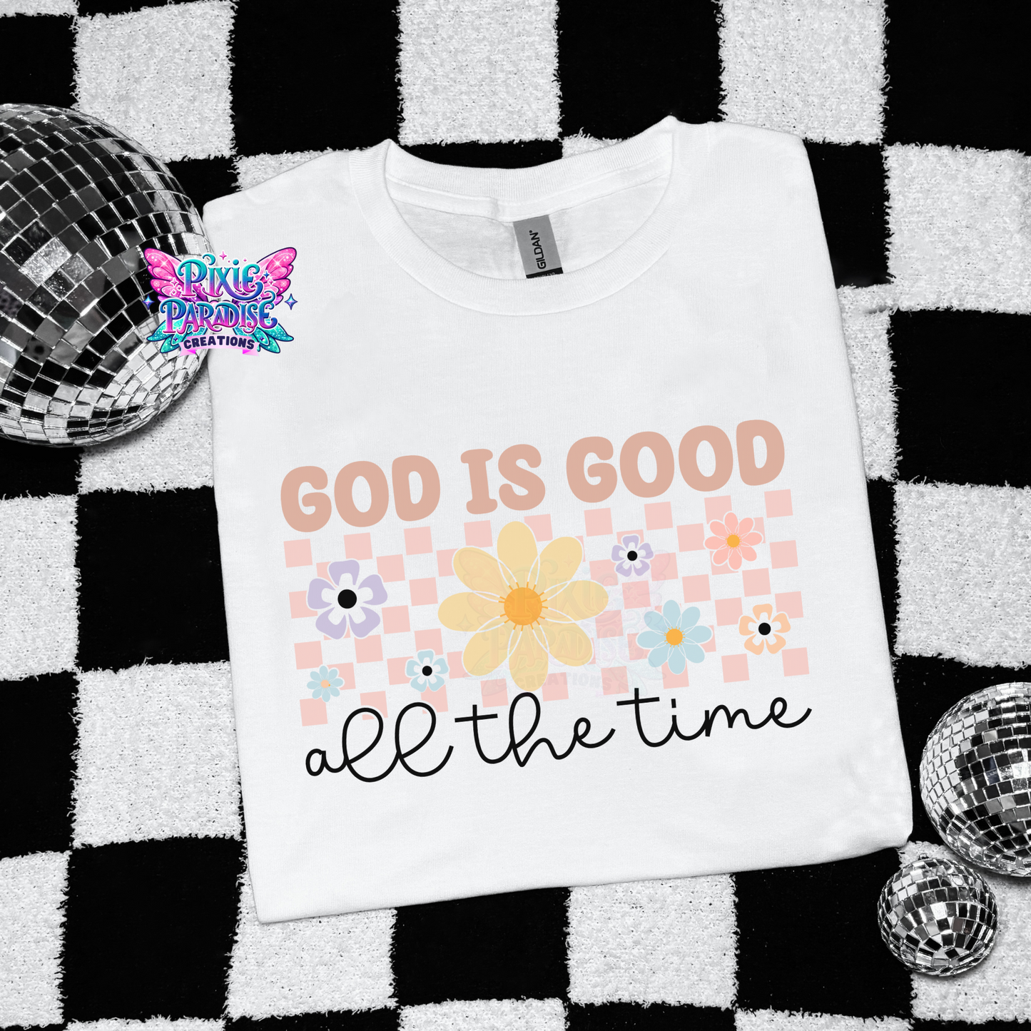 Good All The Time - Uplifting White Tee