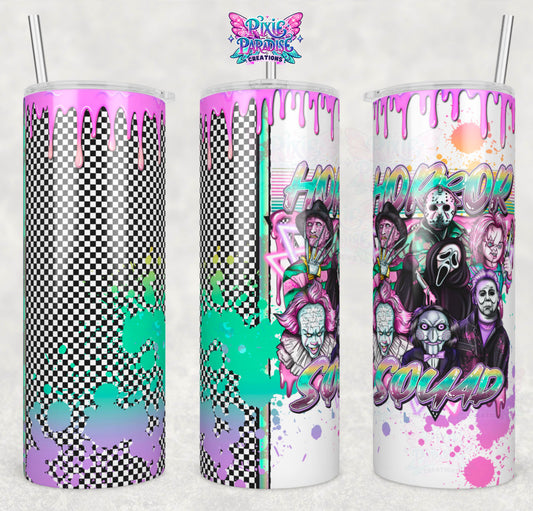 Horror Squad 20 oz Skinny Tumbler