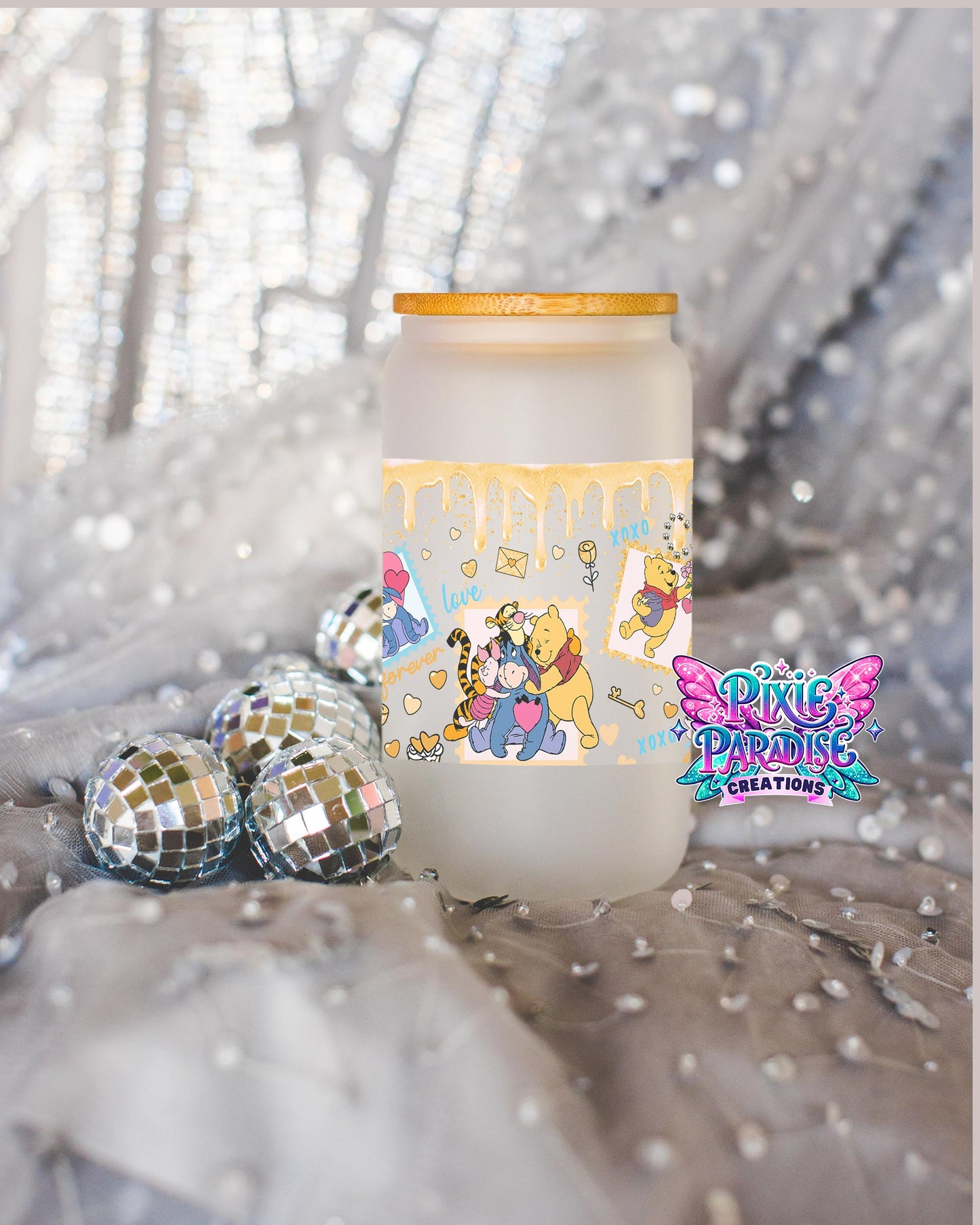 Nostalgia Sweethearts  | Frosted Glass Libbey Jar