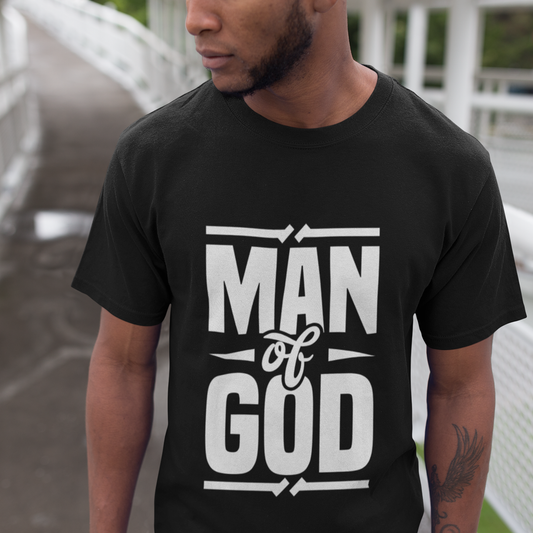 Man Of God - Inspirational Men's T-Shirt