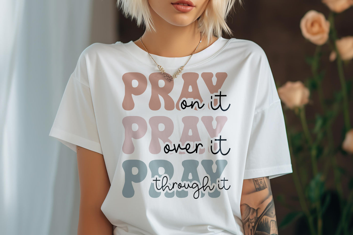 Pray It All | Serene Guidance T-Shirt