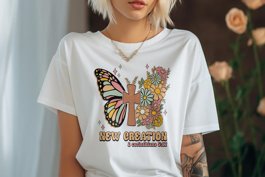 Floral Faith Renewal Tee