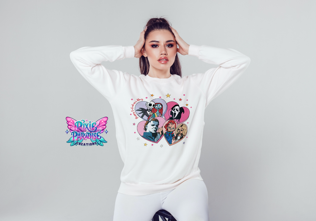 Pop Culture Love Affair Crewneck Sweatshirt