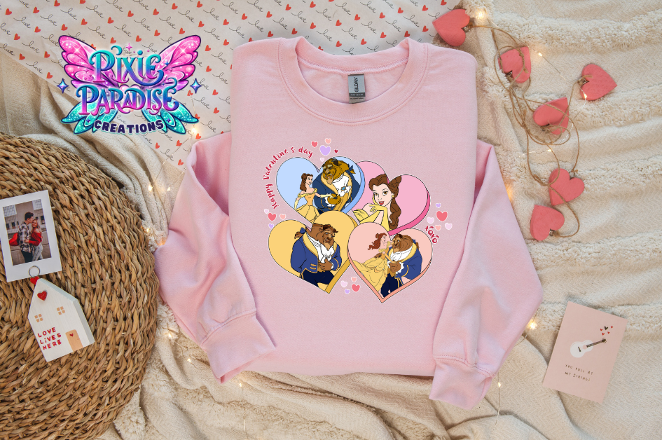 Sweethearts & Fairytales Crewneck Sweatshirt