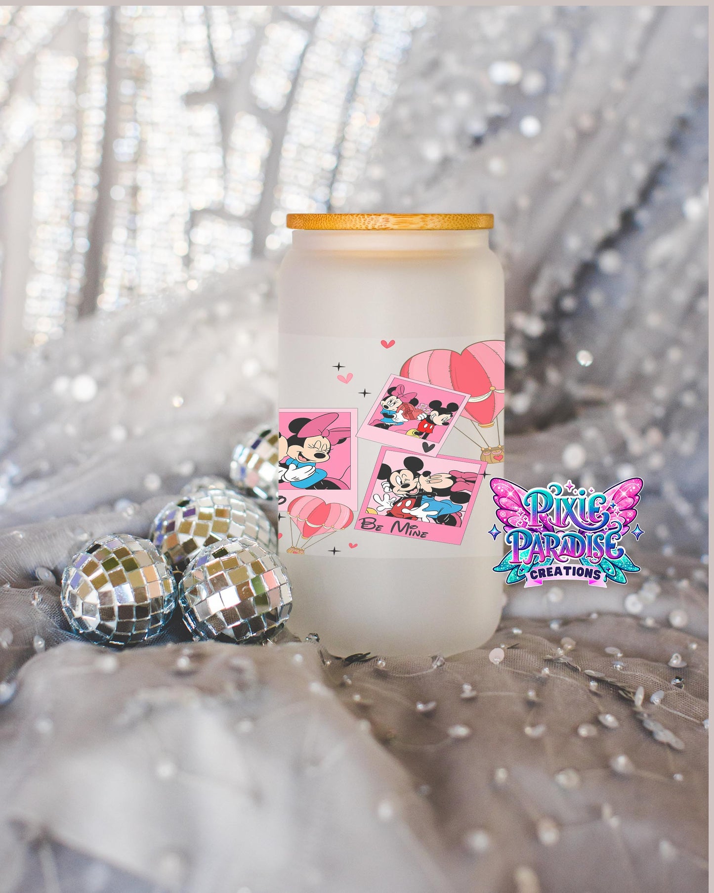 Nostalgia Sweethearts  | Frosted Glass Libbey Jar