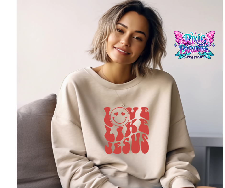 Divine Love Crewneck | Love Like Jesus