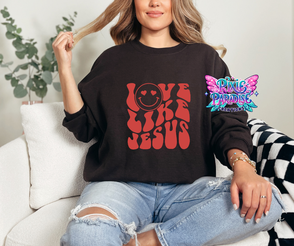 Divine Love Crewneck | Love Like Jesus