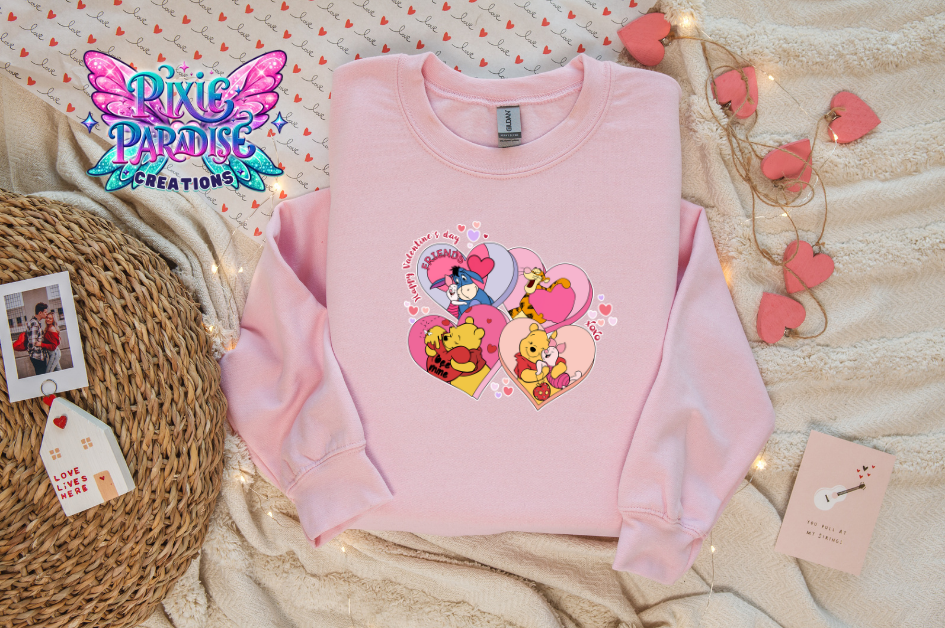 Cuddly Honey Bear & friends Sweatshirt